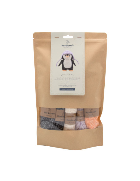 Kit tricot - Jack le pingouin