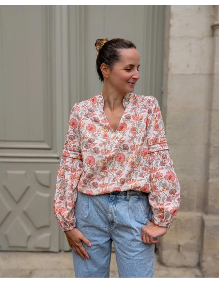 Myrtille Blouse Pattern - Anna Rose Patterns