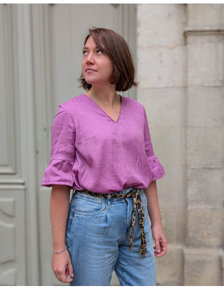 Myrtille Blouse Pattern - Anna Rose Patterns
