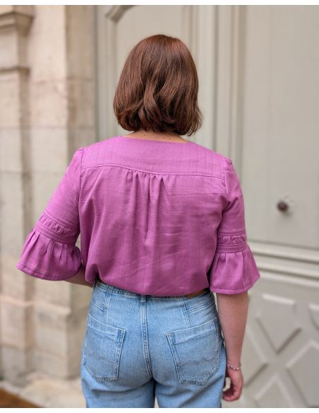 Myrtille Blouse Pattern - Anna Rose Patterns