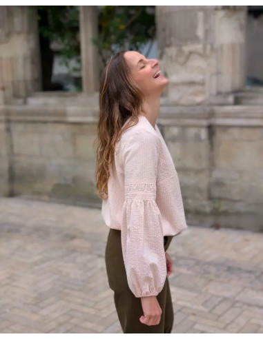 Myrtille Blouse Pattern - Anna Rose Patterns