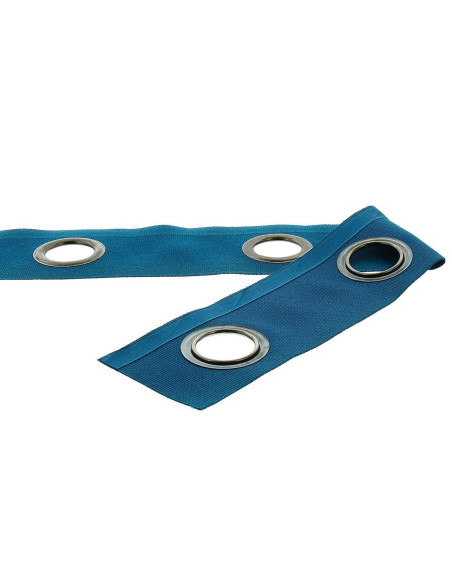 Gunmetal eyelet band - Teal