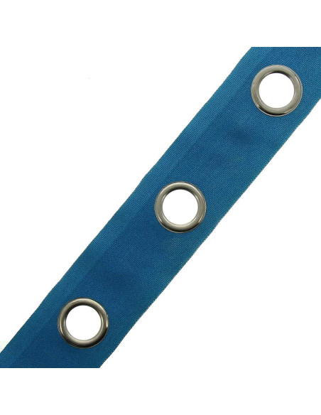 Gunmetal eyelet band - Teal