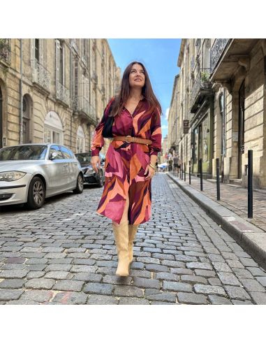 Jane Shirt Dress Pattern - Clématisse Pattern