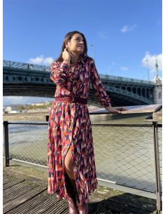 Jane Shirt Dress Pattern - Clématisse Pattern