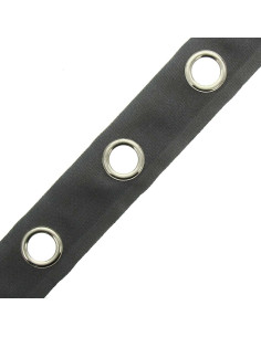 Gunmetal eyelet band - Dark gray 2