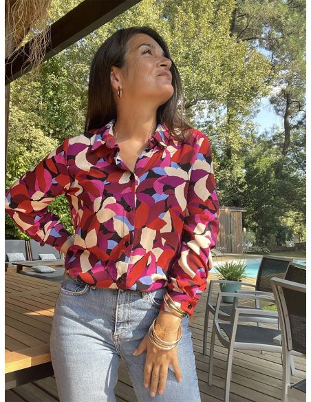 Jane Shirt Dress Pattern - Clématisse Pattern