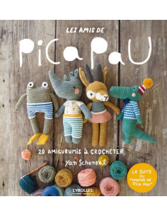 Book "Les Amis de Pica Pau - 20 Amigurumis to Crochet"