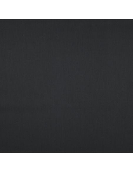 Cotton satin fabric - Black