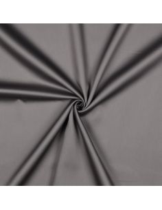 Cotton satin fabric - Gray