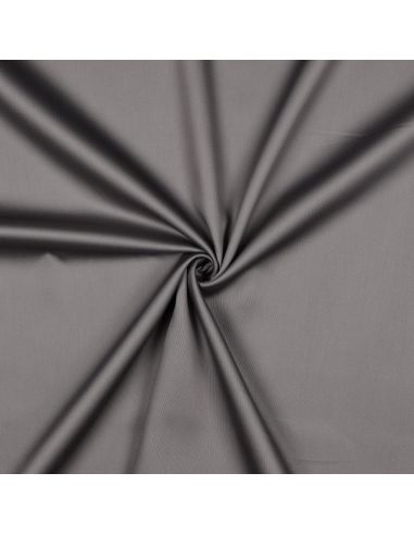 Cotton satin fabric - Gray