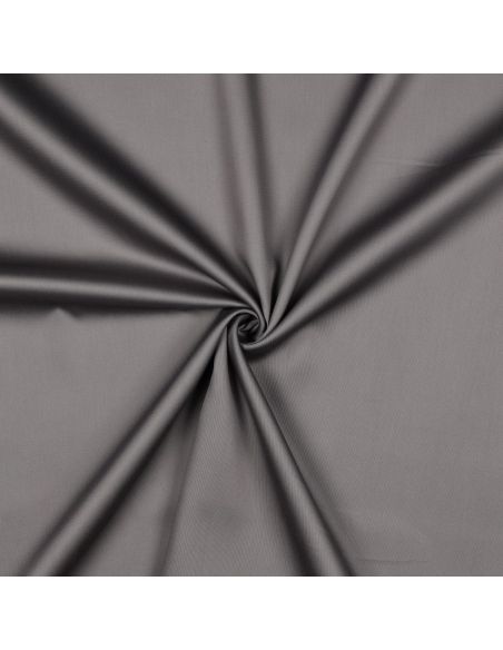 Cotton satin fabric - Gray