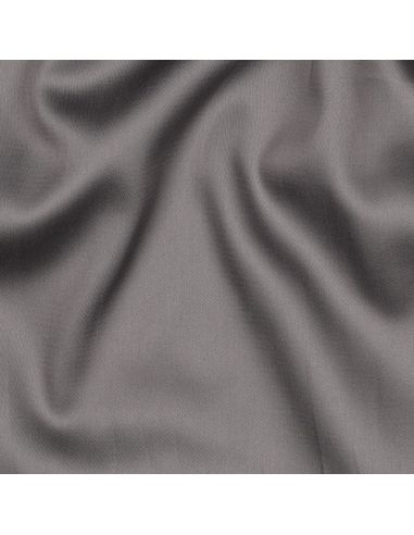 Cotton satin fabric - Gray