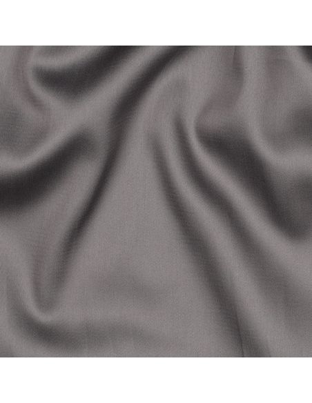 Cotton satin fabric - Gray