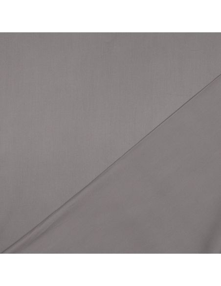 Cotton satin fabric - Gray