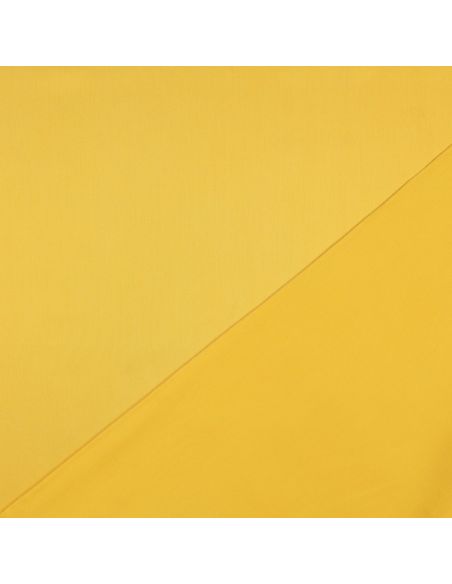 Cotton satin fabric - Yellow