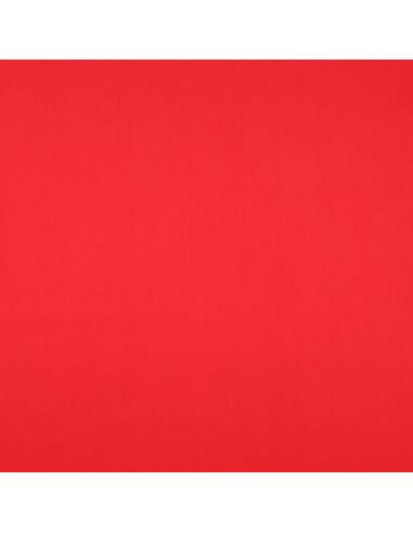 Cotton satin fabric - Red