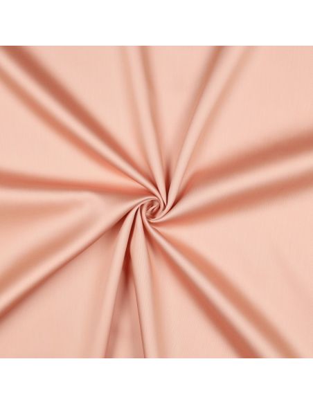 Cotton satin fabric - Salmon