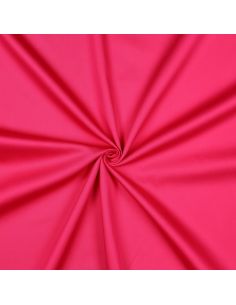 Bright pink cotton satin fabric