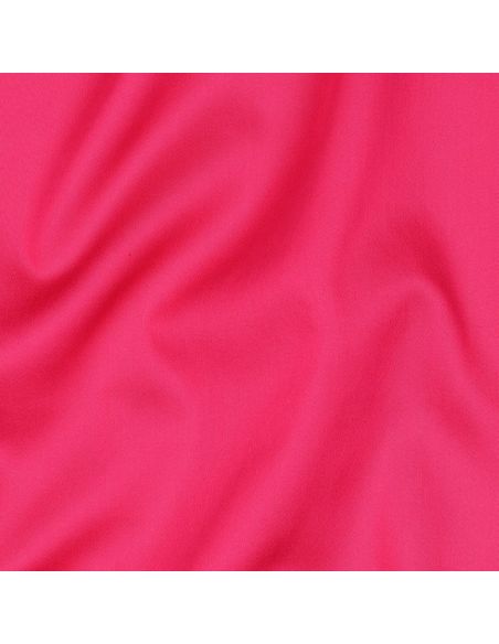 Bright pink cotton satin fabric