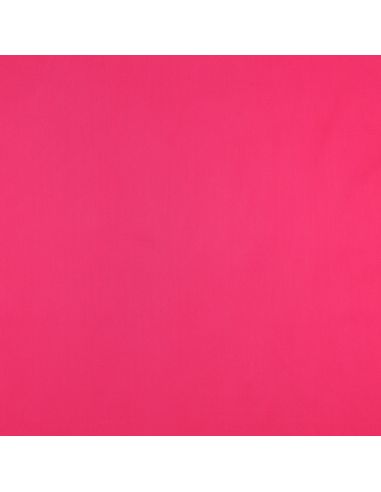 Bright pink cotton satin fabric