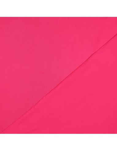 Bright pink cotton satin fabric