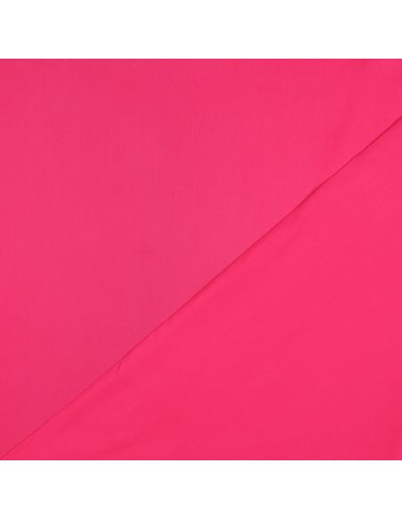 Bright pink cotton satin fabric
