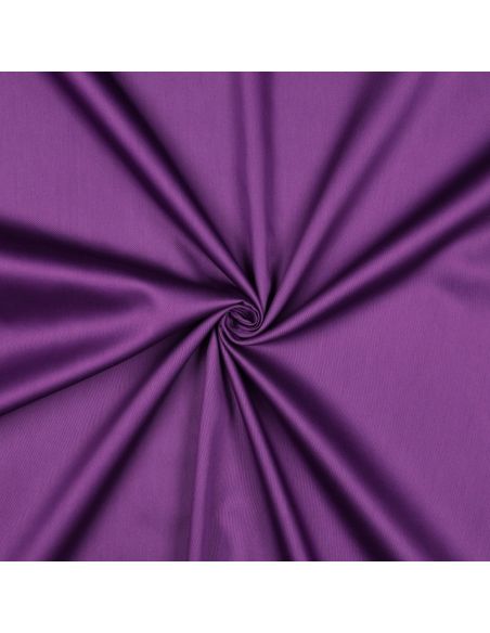 Cotton satin fabric - Purple