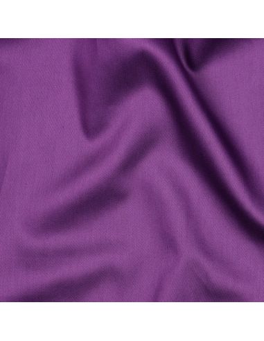 Cotton satin fabric - Purple