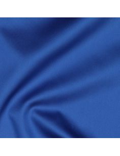 Cotton satin fabric - Cobalt blue 2