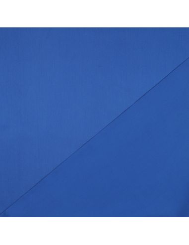 Cotton satin fabric - Cobalt blue