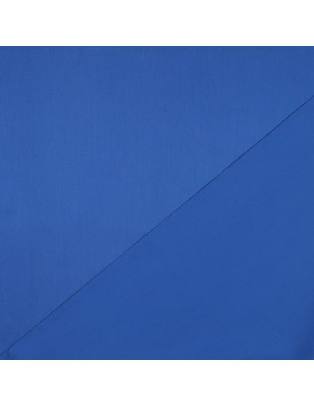 Cotton satin fabric - Cobalt blue