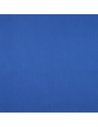 Cotton satin fabric - Cobalt blue