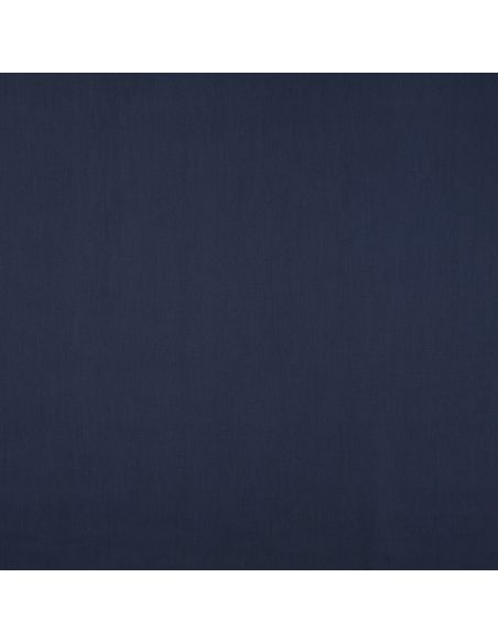 Cotton satin fabric - Navy blue