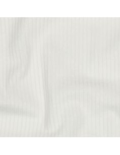 Cotton corduroy fabric - Ecru 2