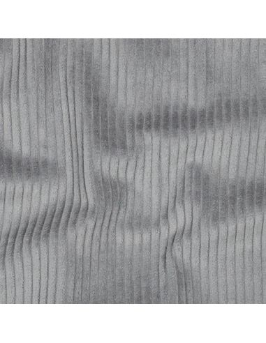 Cotton corduroy fabric - Gray