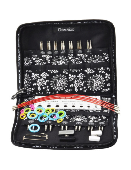 ChiaoGoo metal circular knitting needle case