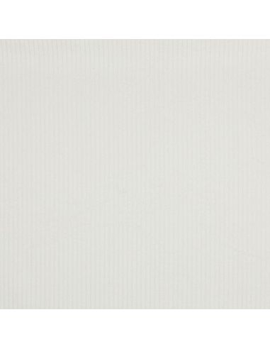 Cotton corduroy fabric - Ecru