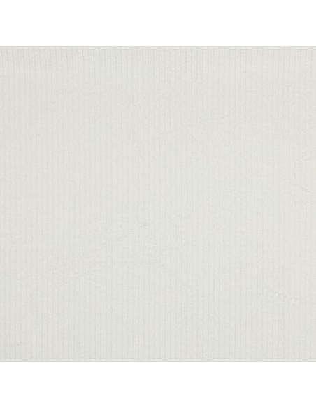 Cotton corduroy fabric - Ecru