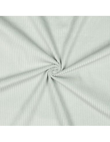 Cotton corduroy fabric - Icy mint