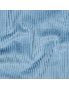 Cotton corduroy fabric - Blue 2