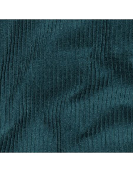 Emerald green cotton corduroy fabric