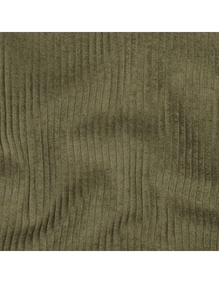 Cotton corduroy fabric - Military green