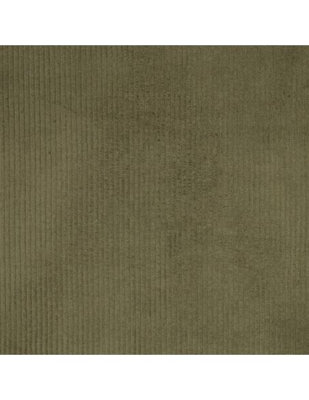 Cotton corduroy fabric - Military green