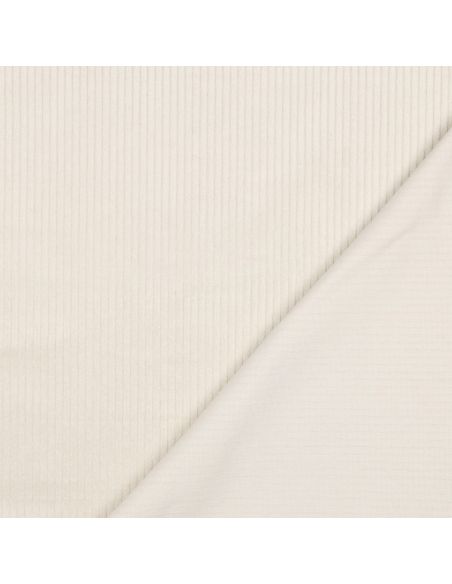 Cotton corduroy fabric - Sand