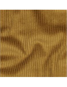 Cotton corduroy fabric - Ochre 2