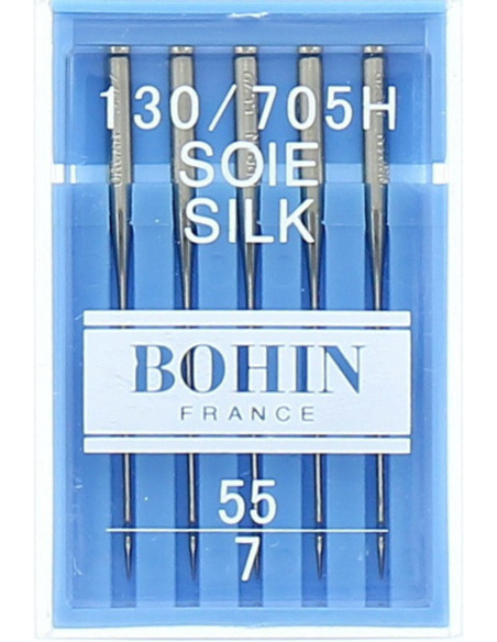 Bohin special silk machine needles