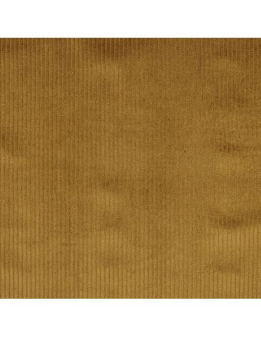 Cotton corduroy fabric - Ochre