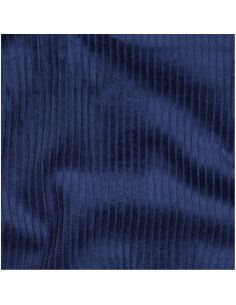 Cotton corduroy fabric - Cobalt 2