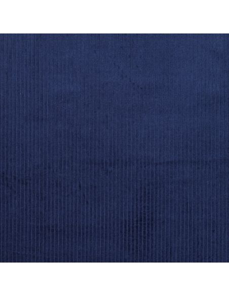 Cotton corduroy fabric - Cobalt